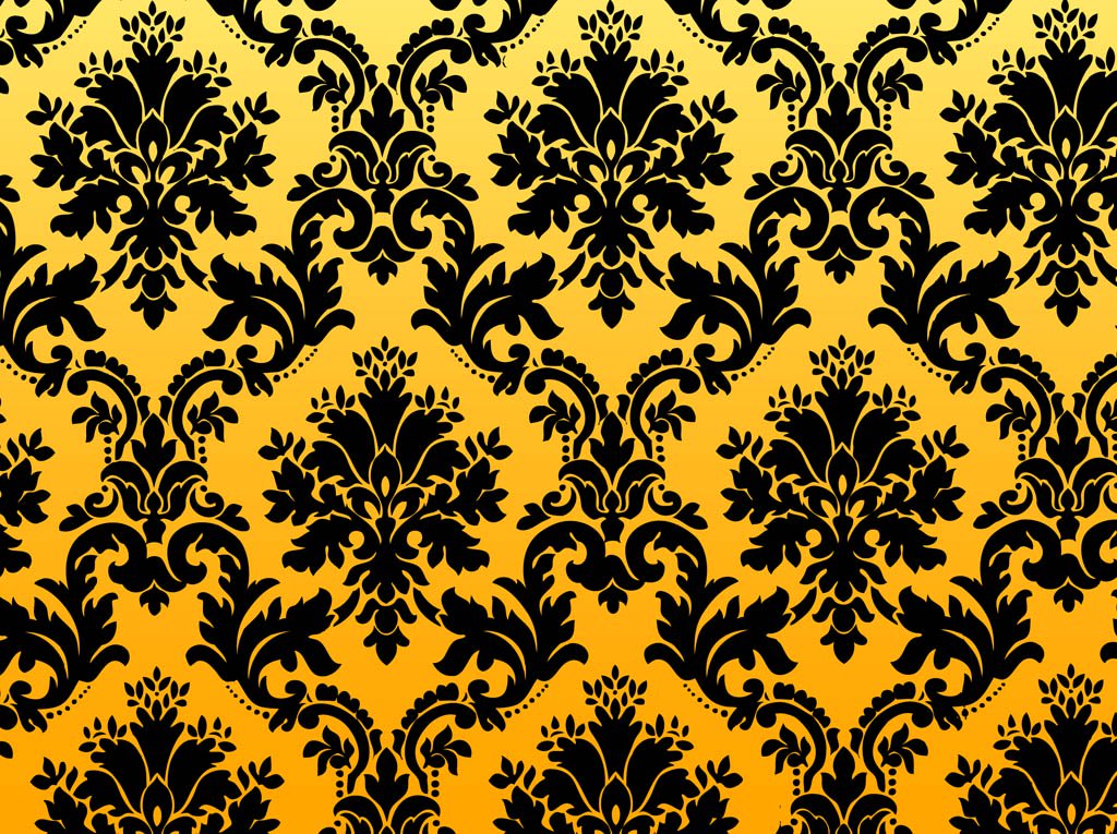 1024x765 Vintage Floral Pattern Vector Art Graphics