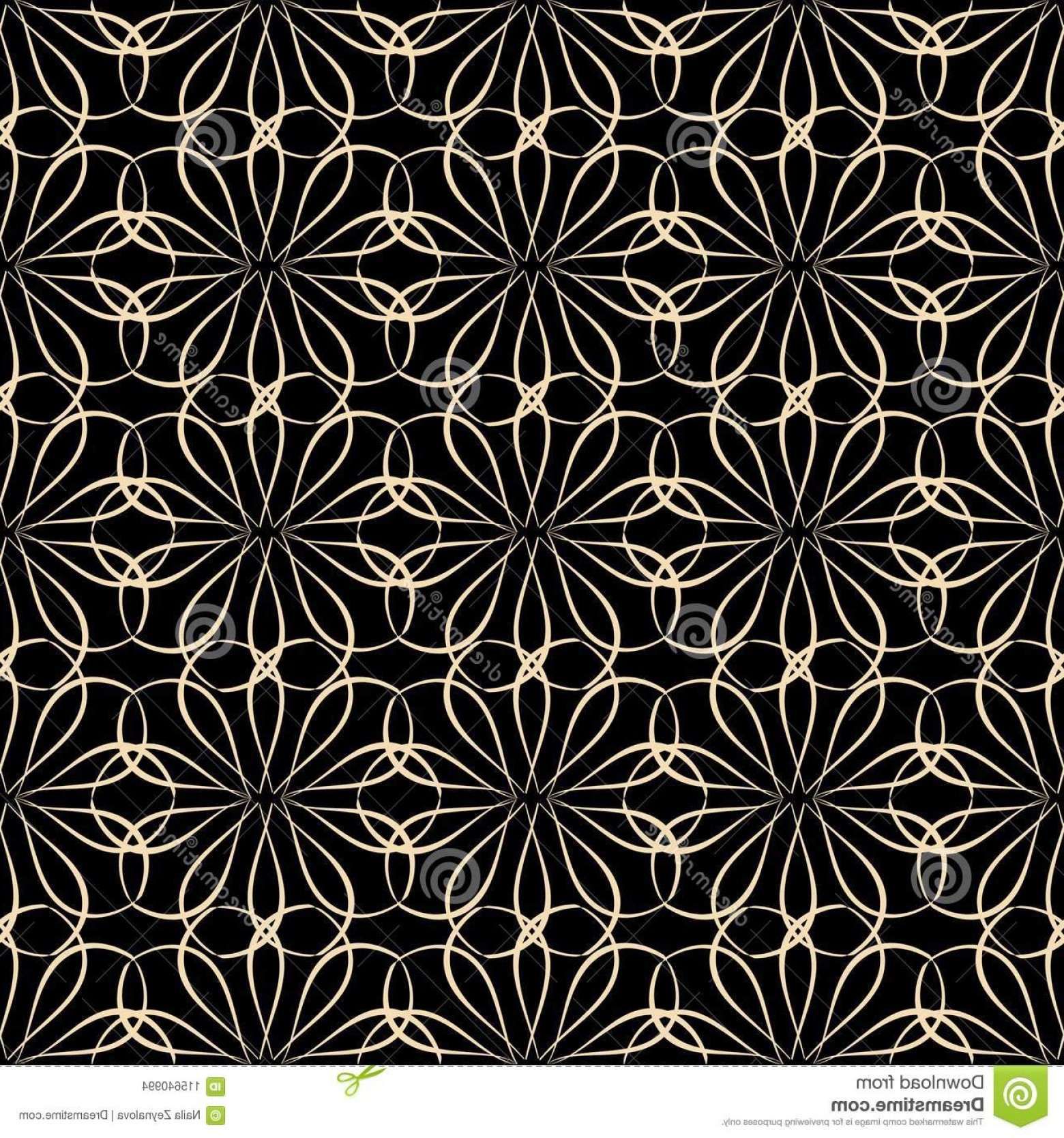 1560x1668 Abstract Vintage Floral Seamless Pattern Vector Flourish Backgr