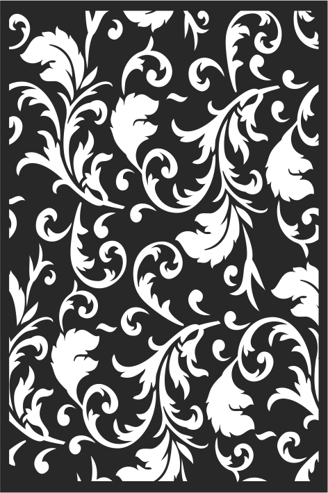 472x710 Decorative Vintage Floral Pattern Free Vector Cdr Free Download