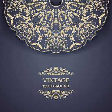 368x368 Free Vintage Floral Vector Art Free Vector Download