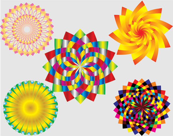 600x472 Vintage Floral Flower Vector Free Cdr Download