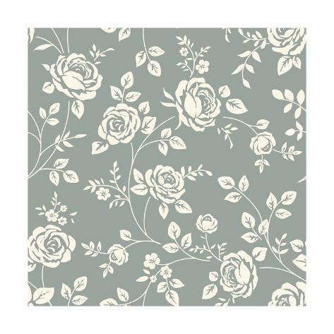 473x473 Vector Seamless Pattern With Flowers Vintage Background