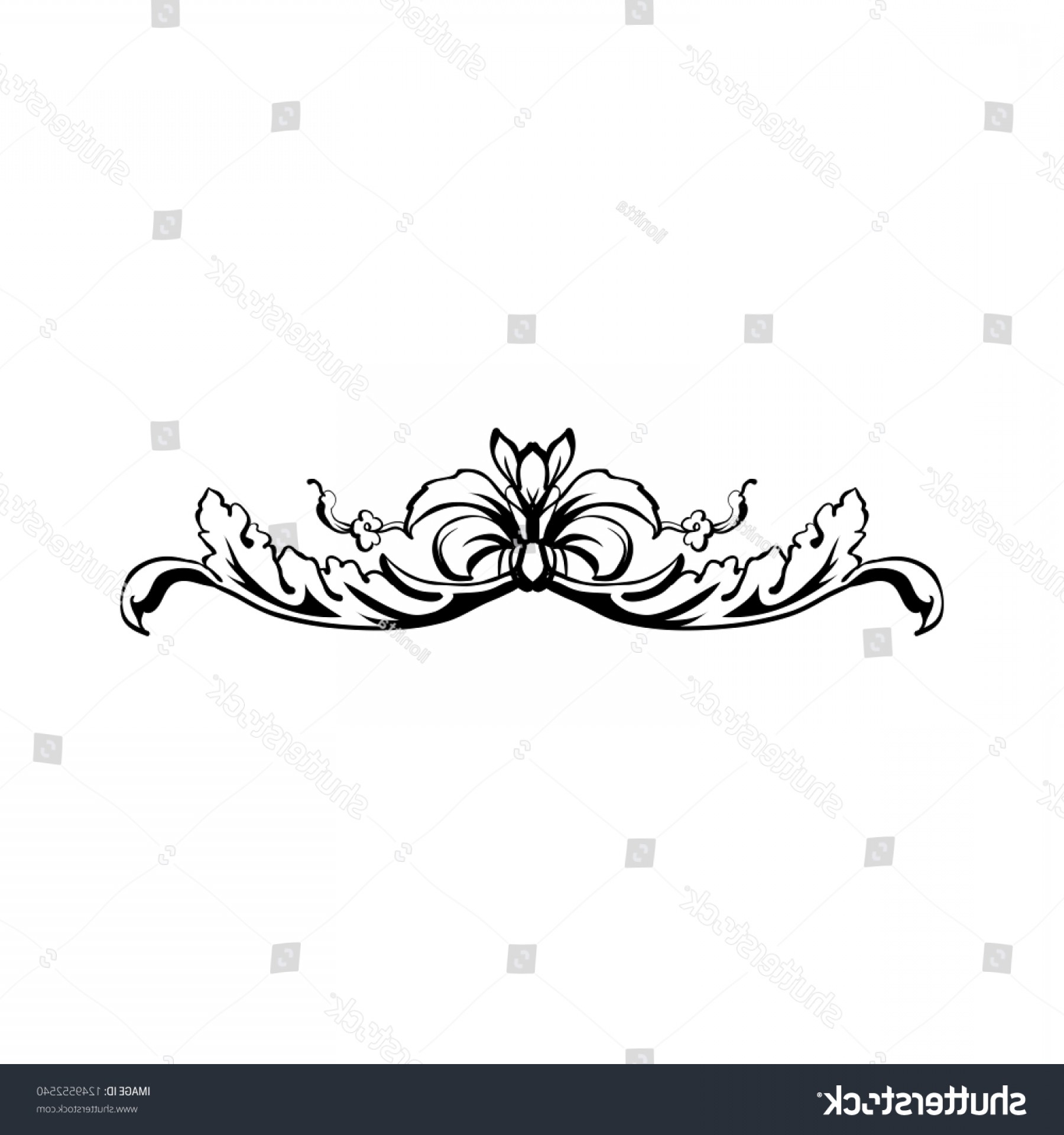 Vintage Flourish Vector at Vectorified.com | Collection of Vintage ...