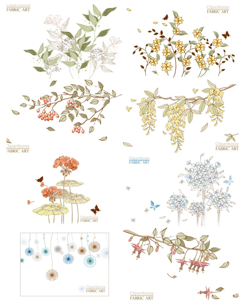 Vintage Flower Vector