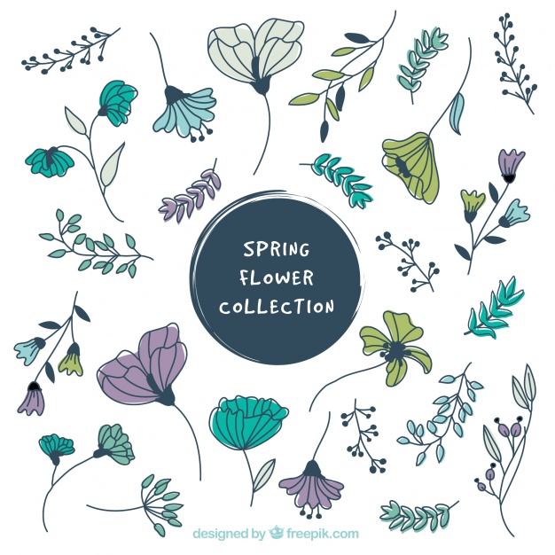 Collection Of Beautiful Hand Drawn Vintage Flowers Vector Free 626x626 Collection Of Beautiful Hand Drawn Vintage Flowers Vector Free