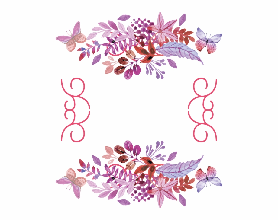 Vintage Flower Vector Png