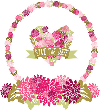 335x368 Vintage Flower Vectors Free Vector Download