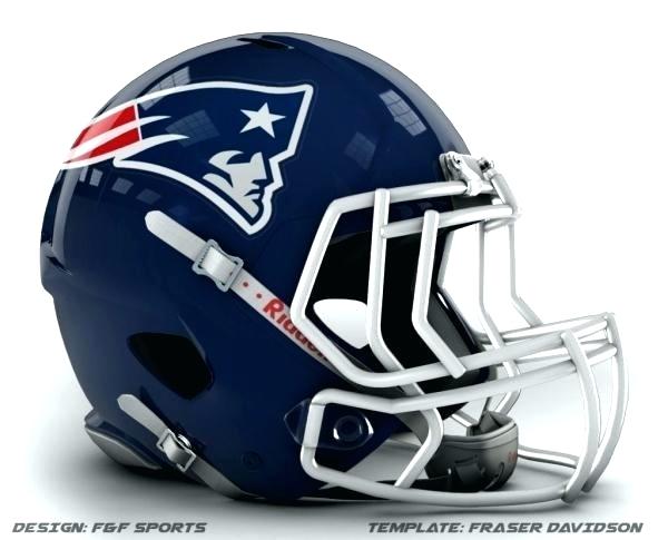 600x485 Football Helmet Design Template
