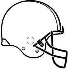 Vintage Football Helmet Vector At Vectorified.com 