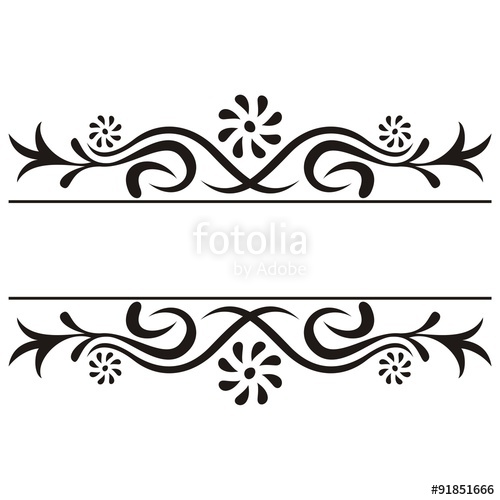 500x500 Square Vintage Frame Vector Frames And Vignette For Design