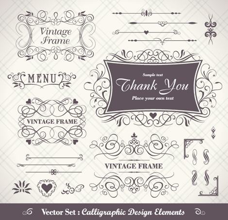 470x454 Free Download Of Ferrous Of Vintage Frame Vector Vector Graphic