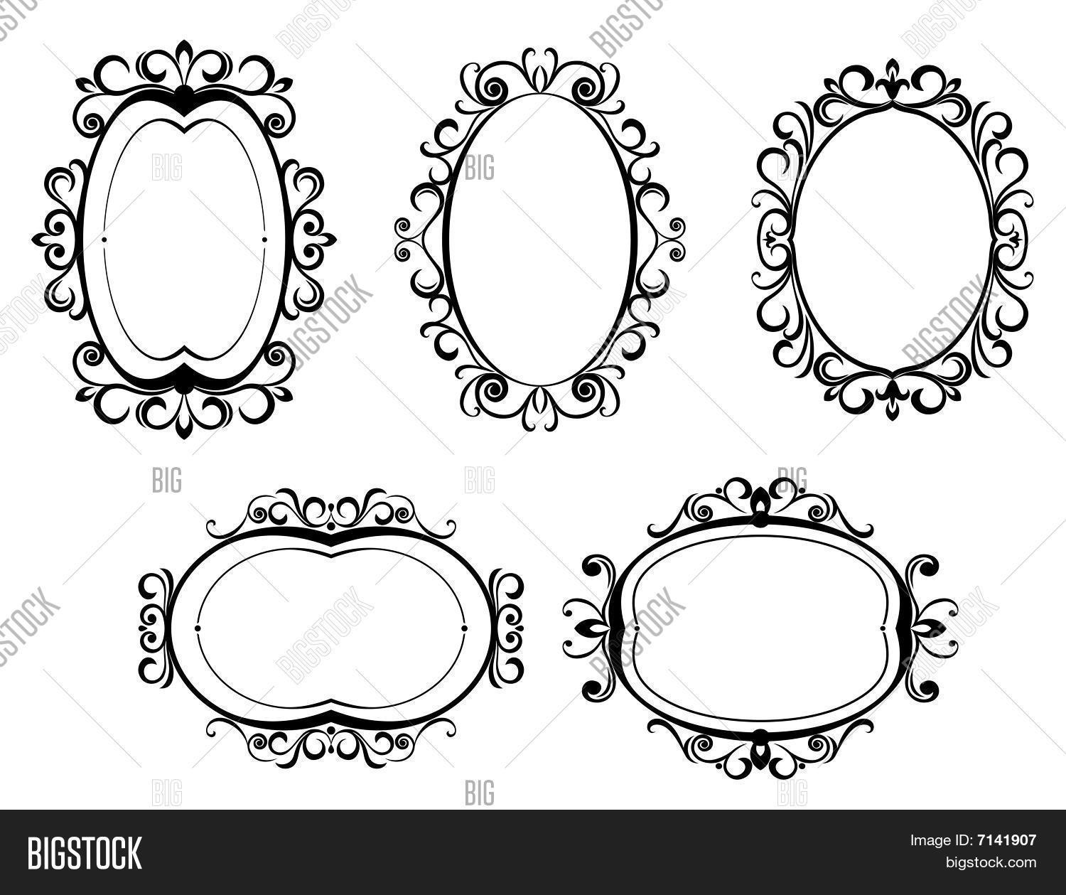1500x1259 Vintage Frame Border Border Vector Antique Vintage Frames
