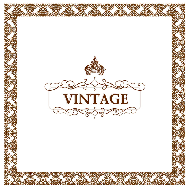 800x794 Vintage Frame Vector Vector Sources