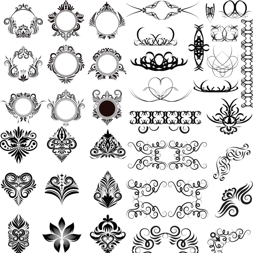 1000x1000 Frame Design Vector Graphics Art, Free Download Design