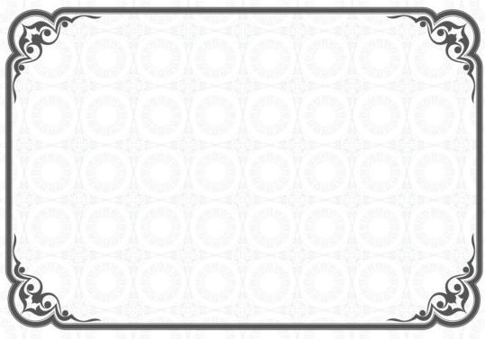 539x377 Gray Vintage Frame Vector Material