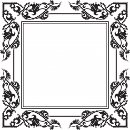 425x425 Vintage Frame Vector Free Vectors Ui Download