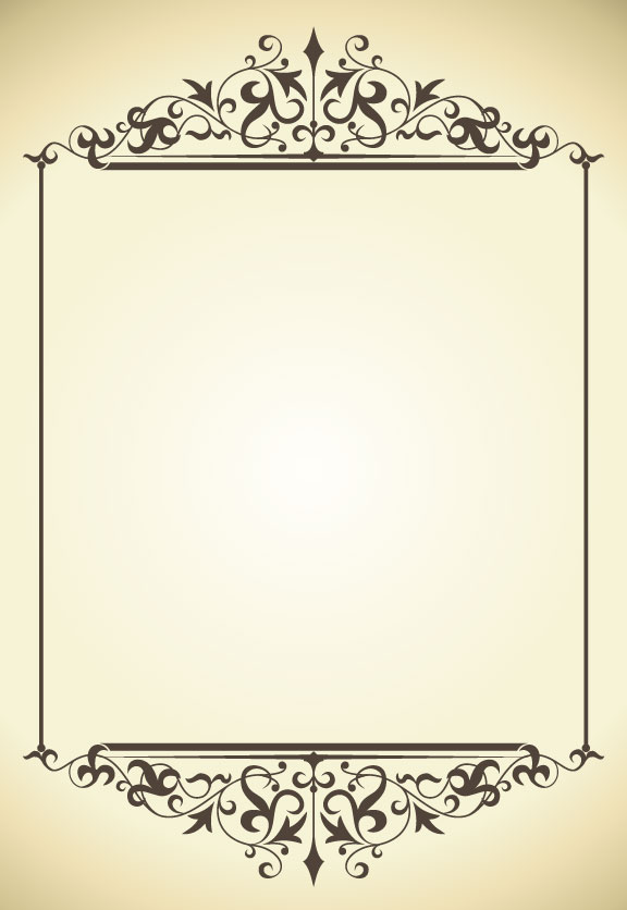 576x836 Vintage Frame Vector Vector Sources
