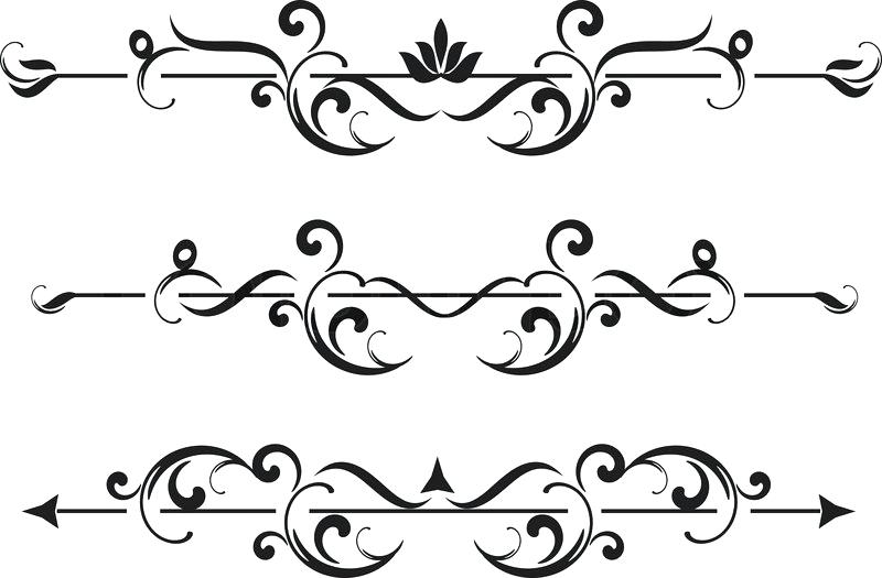 800x525 Ornament Frame Vintage And Element For Decoration Design Stock