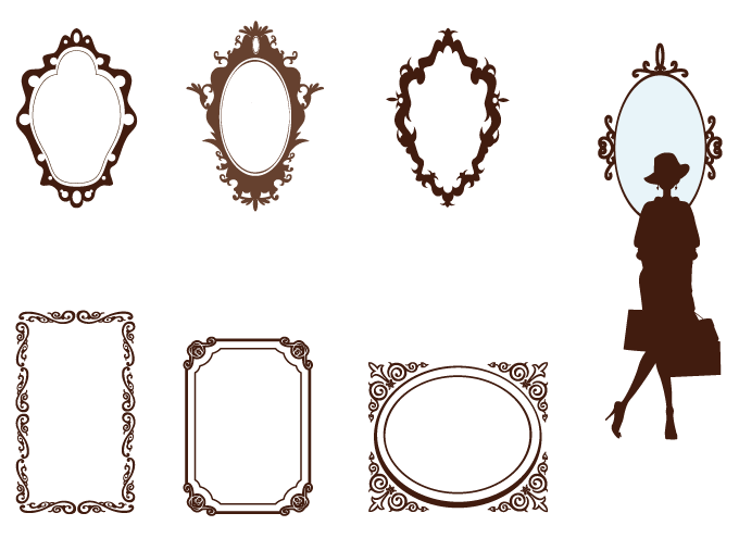 680x495 Frames Vector Free Png