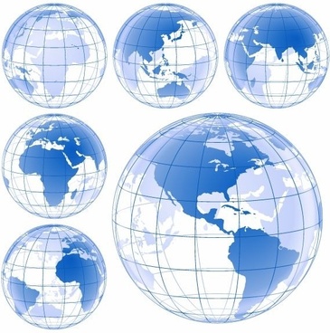 365x368 Globe Free Vector Download