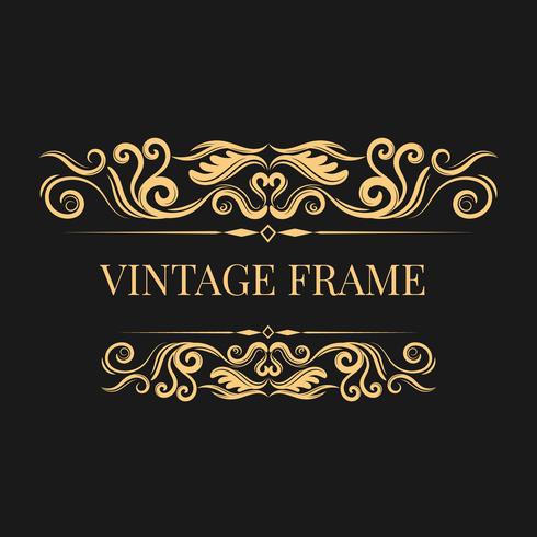 490x490 Vintage Golden Frame
