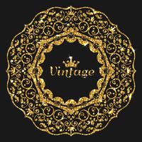 200x200 Gold Frame Free Vector Art