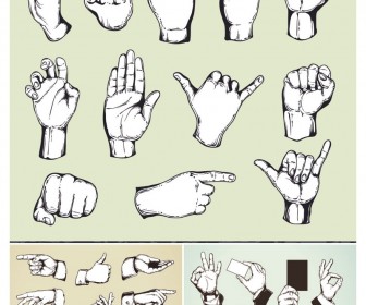 336x280 Hand Gesture Illustrations Vector Free Stock Vector Art