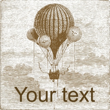 368x368 Hot Air Balloon Free Vector Download