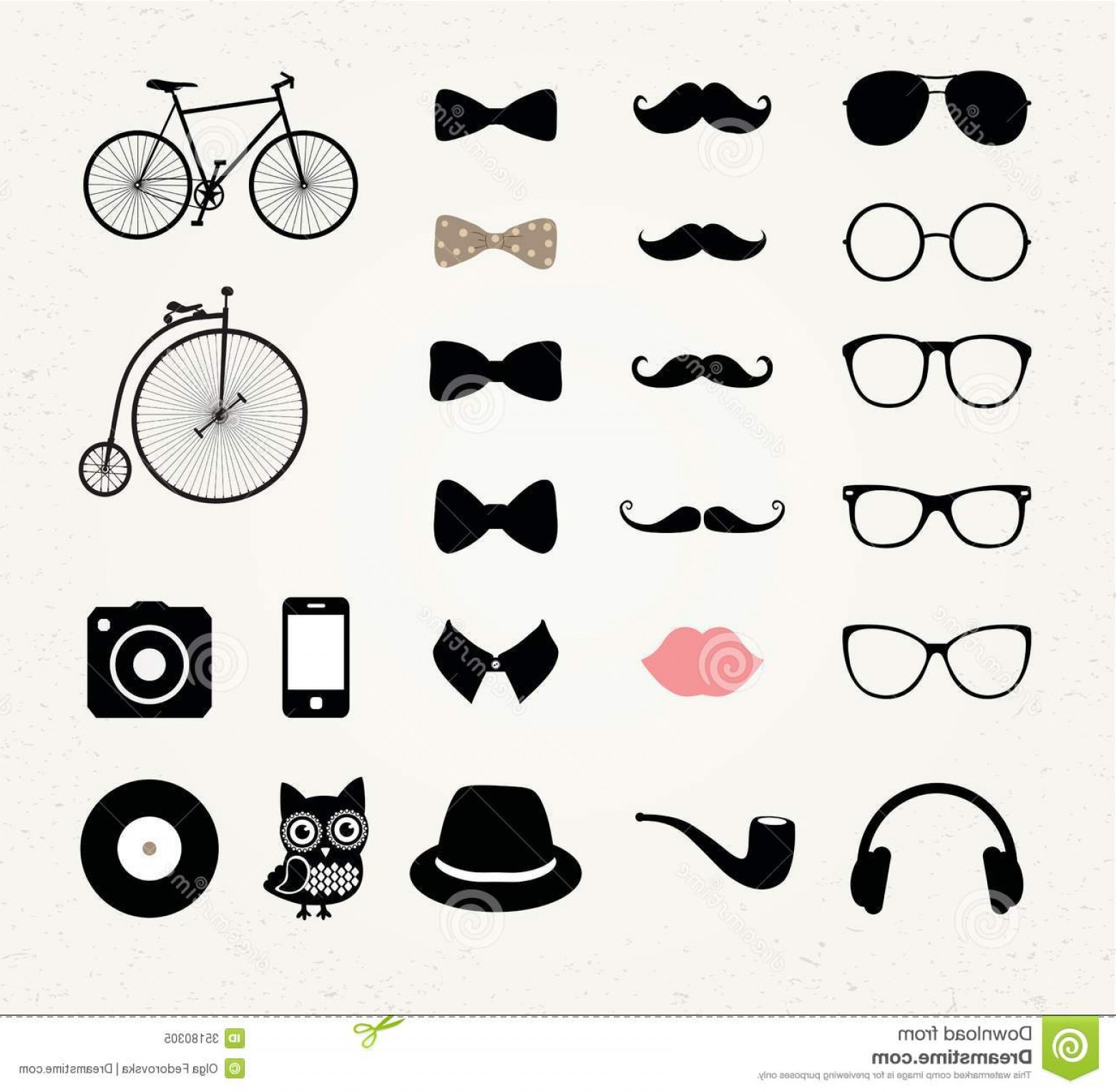 1560x1526 Retro Icons Vector Hoodamathrun