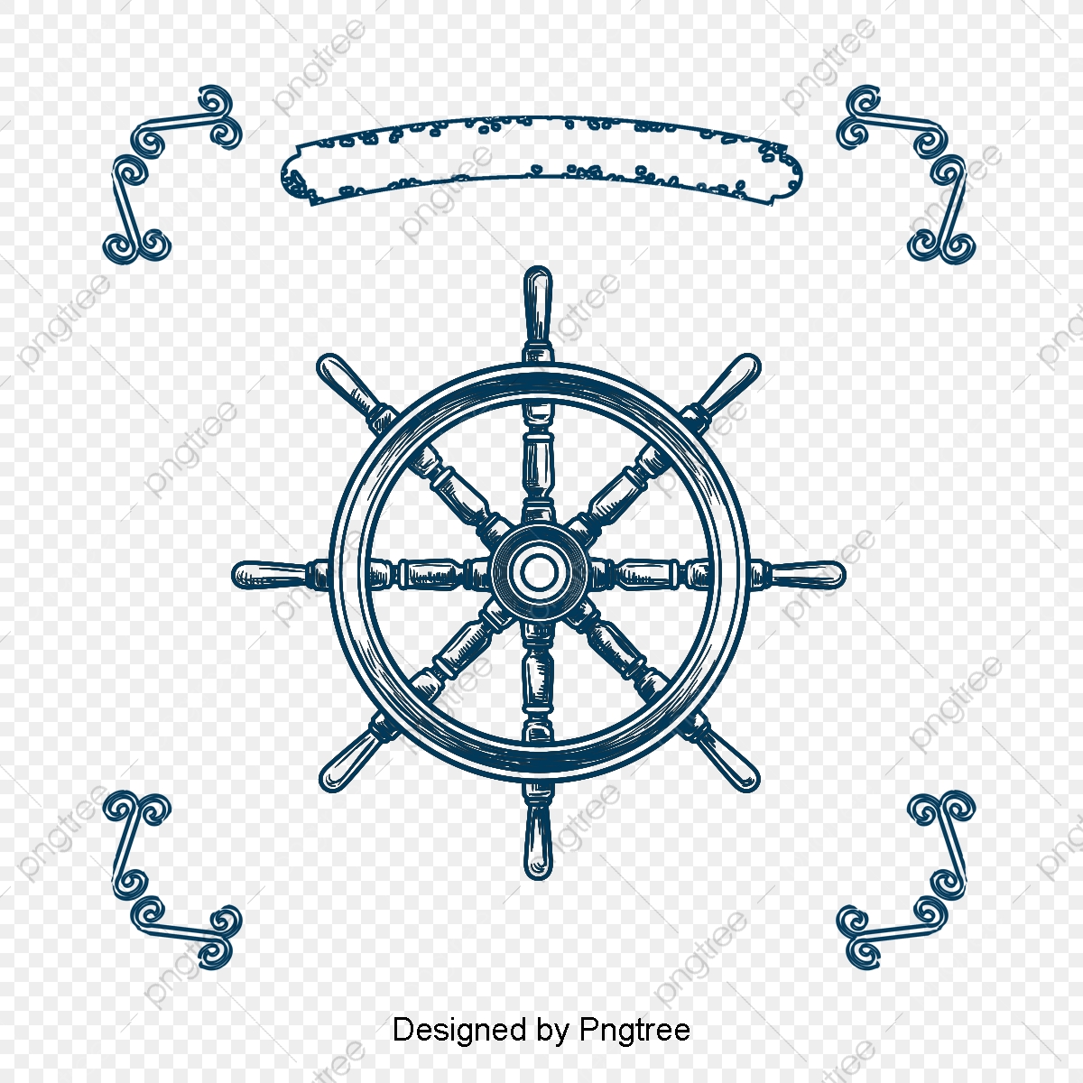1200x1200 Vintage Nautical Design Theme Icon Vector Material, Anchors, Hat