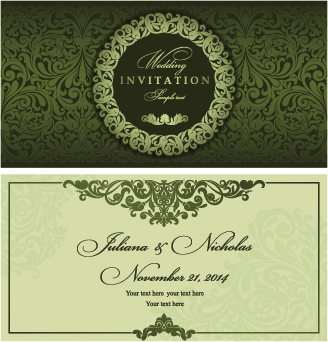 328x342 Wedding Invitation Vector Free Vector Download