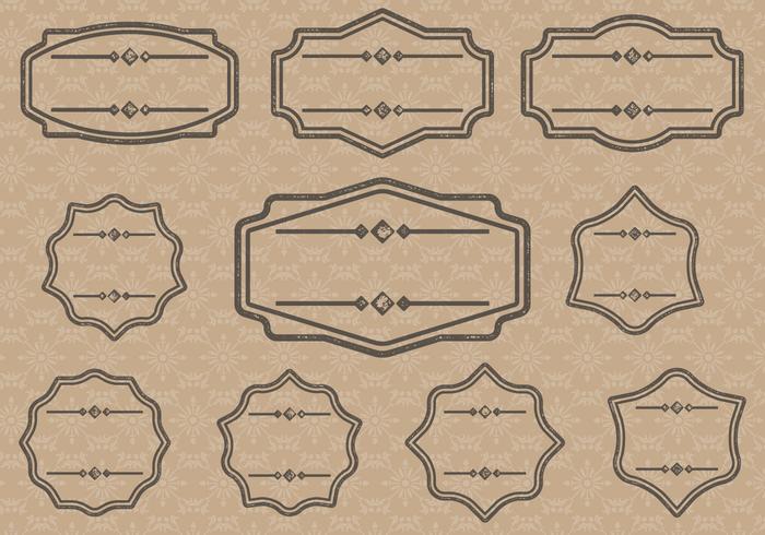 700x490 Vintage Label Free Vector Art