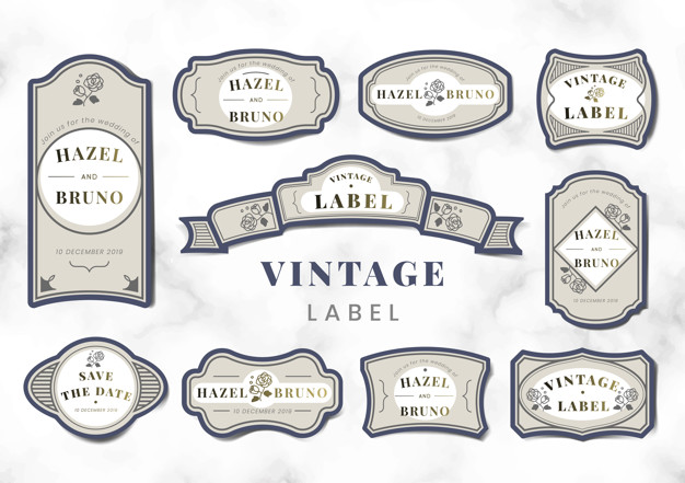 Vintage Label Vector Free Download At Vectorified.com 