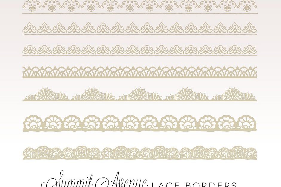 940x626 Vintage Lace Borders