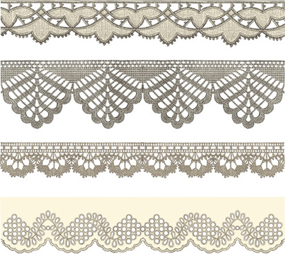 413x368 Vintage Lace Vector Free Vector Download