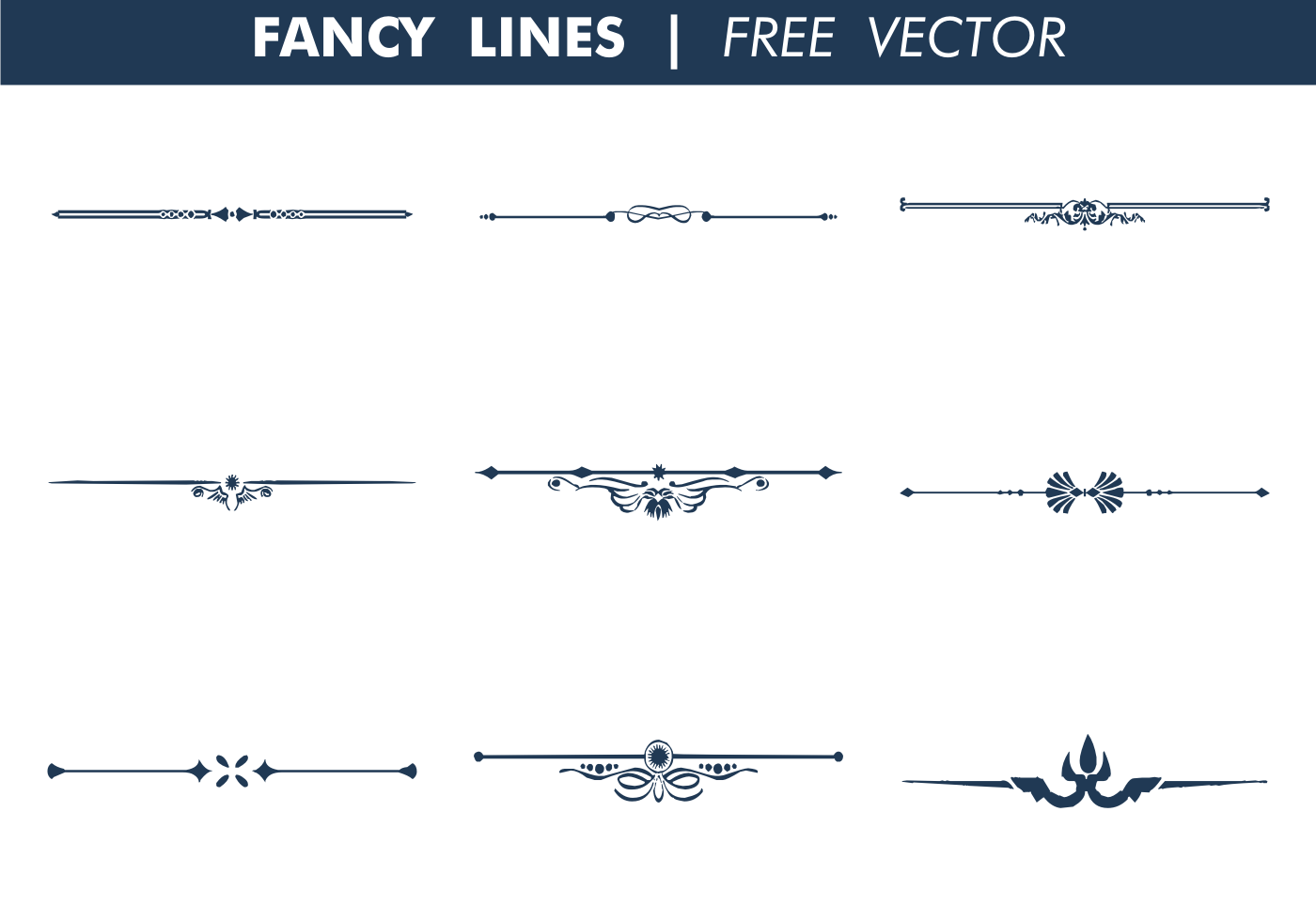 1400x980 Vintage Lines Free Vector Art