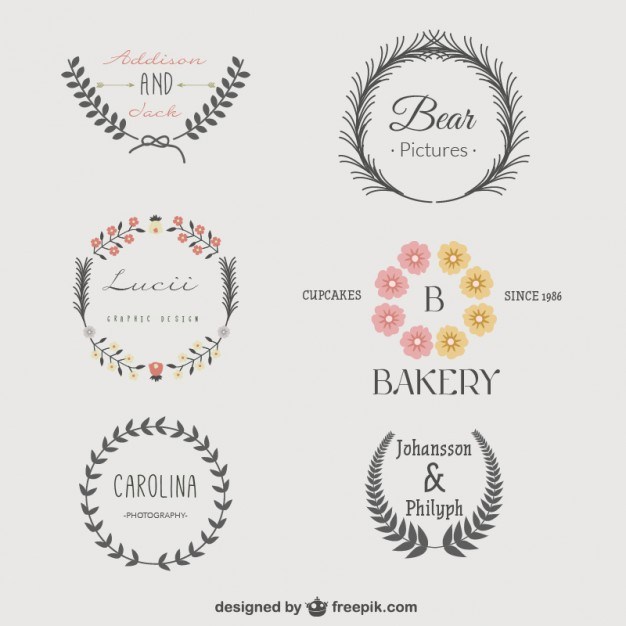 626x626 Free Decoration Logo Template Vector Icons