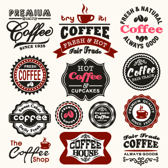 340x340 Vintage Food Logo With Labels Vector Free Download