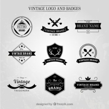 350x350 Vintage Logo Design Free Download