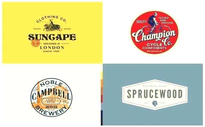 686x427 Vintage Logo Template Illustrator