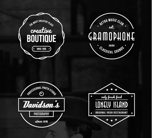 500x454 Premium And Free Vintage Logo Templates In Vector