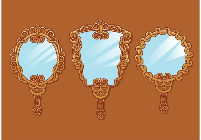 700x490 Vintage Mirror Free Vector Art