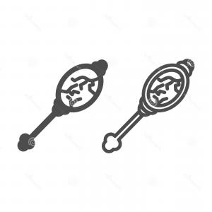 300x300 Black Vintage Hand Mirror Vectors Hoodamathrun