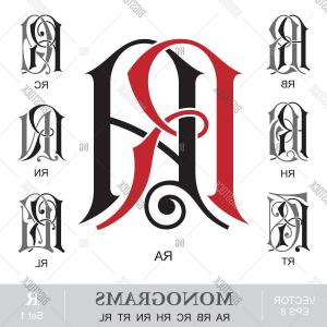 Stock Vector Vintage Monograms Ra Rb Rc Rh Rn Rt Rl Studiogrfx 300x300 Stock Vector Vintage Monograms Ra Rb Rc Rh Rn Rt Rl Studiogrfx