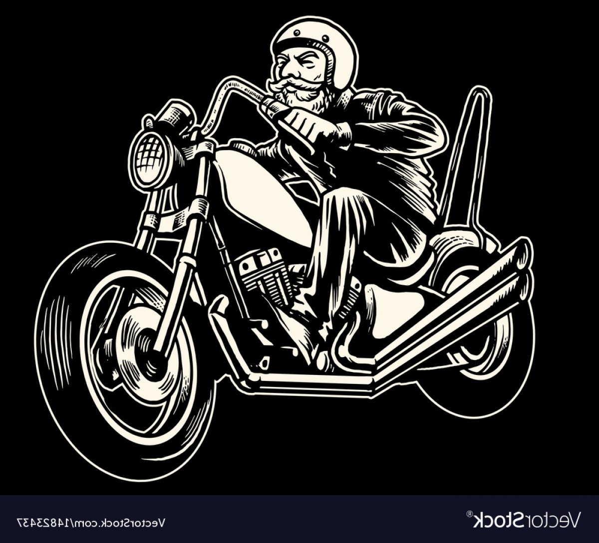 Vintage Motorcycle Vector at Vectorified.com | Collection of Vintage ...