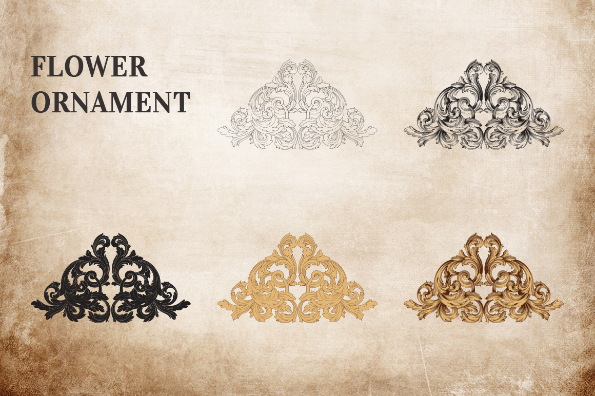 1160x772 Vintage Ornament Vector