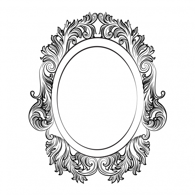 Vintage Oval Frame Vector at Vectorified.com | Collection of Vintage ...