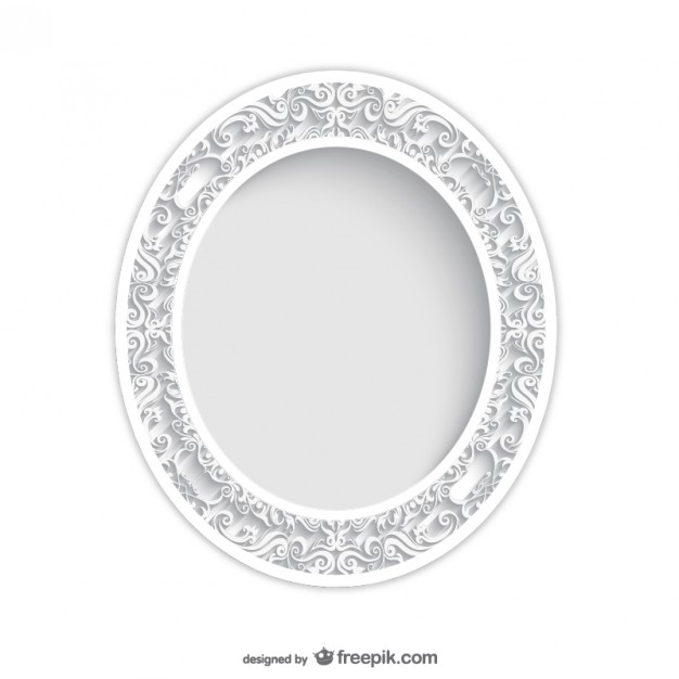 626x626 Vintage Oval Frame Vector Free Download