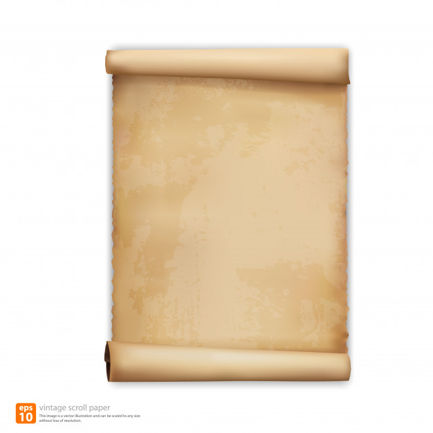 626x626 Vintage Scroll Paper Vector Premium Download