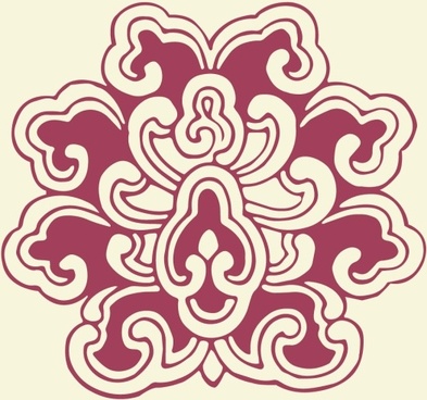 393x368 Vintage Pattern Free Vector Download